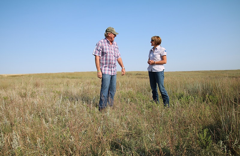 Hashknife Ranch in south central Kansas.